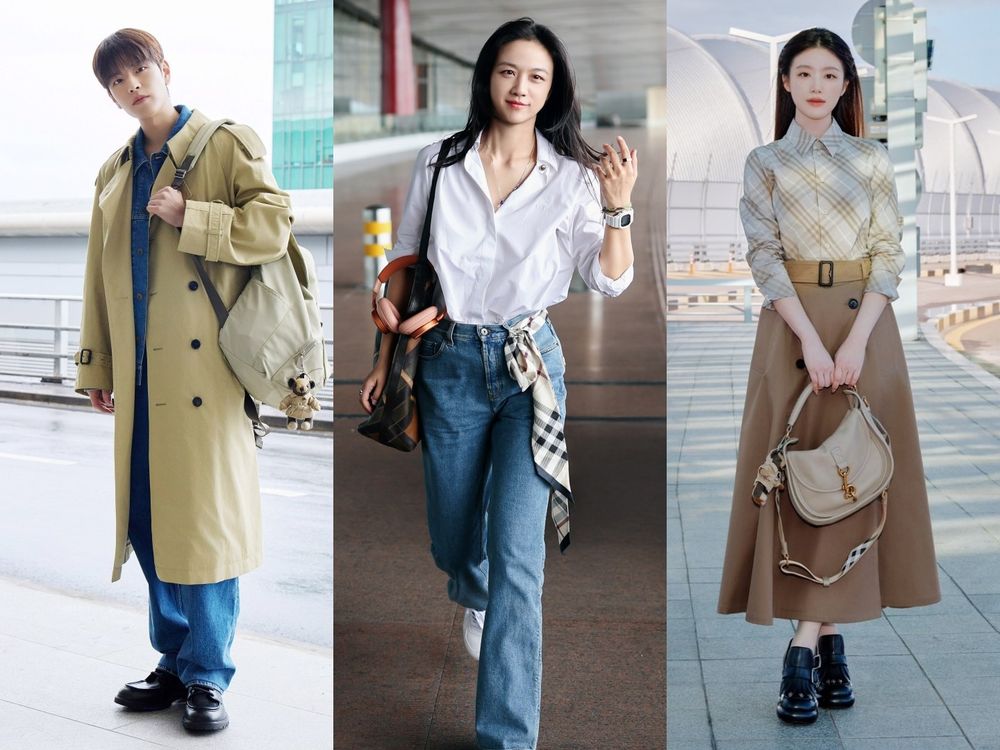 Burberry王子出任務！SKZ昇玟、泰星Bright「英倫貴公子」出發時裝週！-9