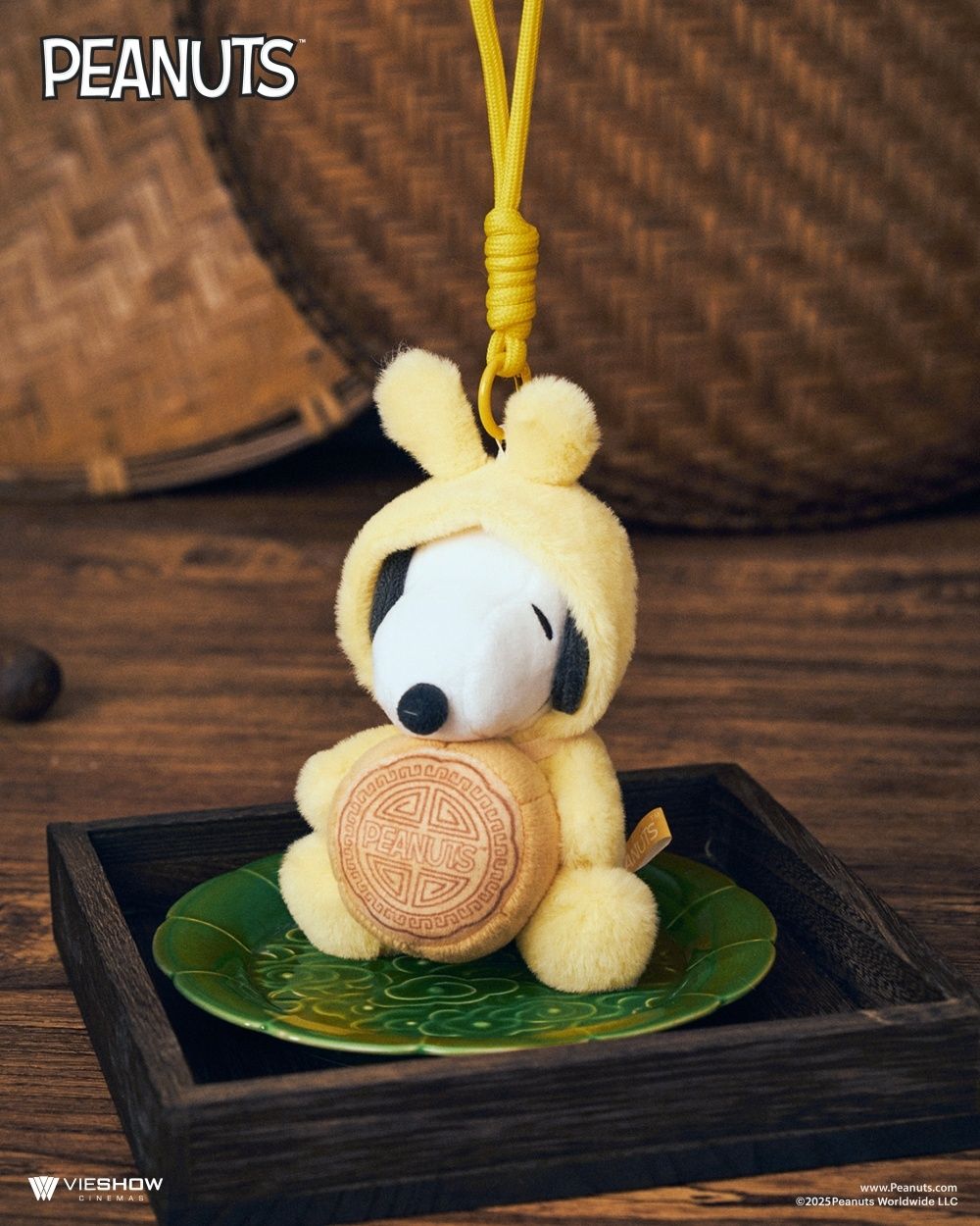 史上最可愛月餅誕生！2025中秋節限定「史努比&歐拉夫月餅抱枕、玉兔史努比吊飾」這天軟萌開賣！-11