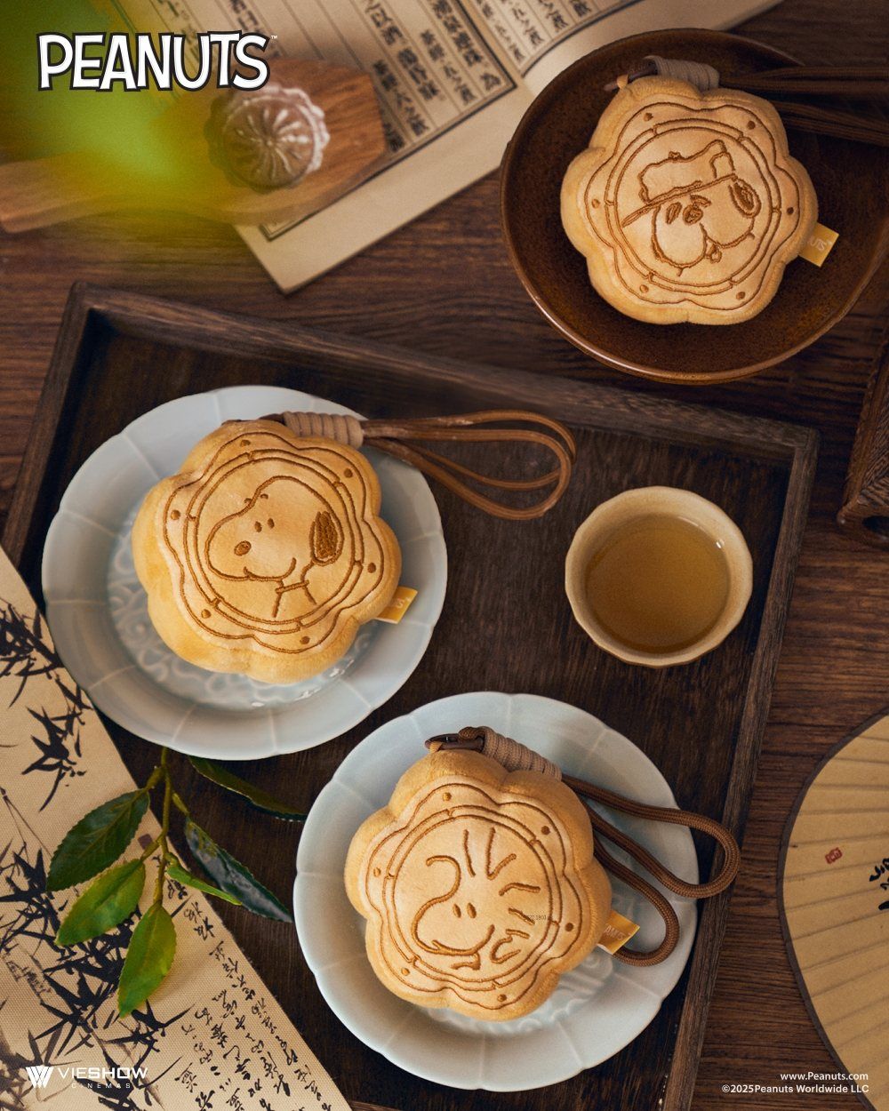 史上最可愛月餅誕生！2025中秋節限定「史努比&歐拉夫月餅抱枕、玉兔史努比吊飾」這天軟萌開賣！-3