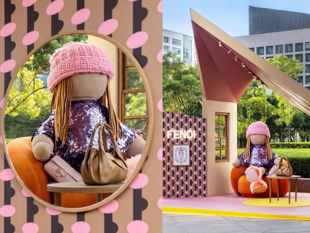 FENDI再發「宋雨琦」來台美照！氣質少女版的雨琦也美炸！全球爆紅BFF吊飾是這款！-8