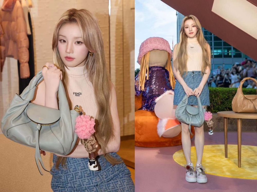 FENDI再發「宋雨琦」來台美照！氣質少女版的雨琦也美炸！全球爆紅BFF吊飾是這款！-9