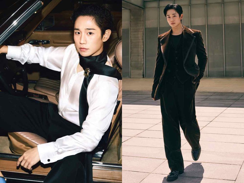 Dolce&Gabbana夢幻廣告聯動！文佳煐＋丁海寅組合真養眼！「透視蕾絲禮服」女神身材辣逆天！-9