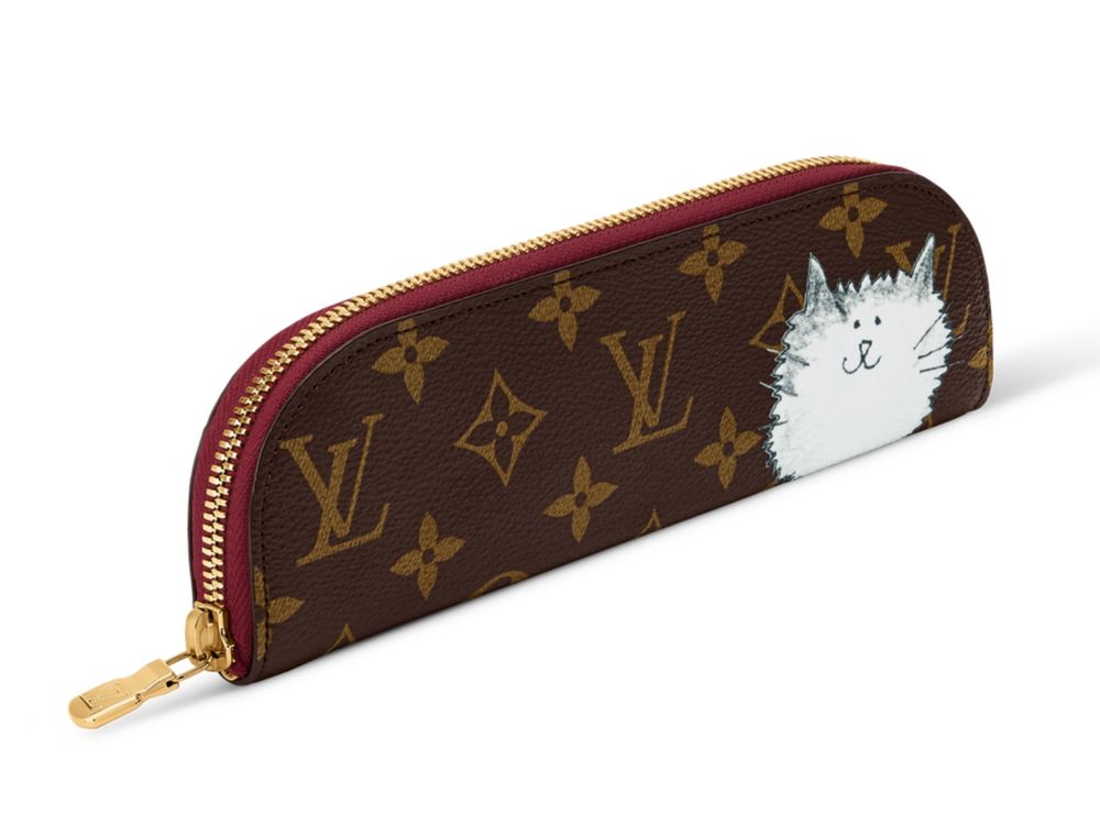 誰能拒絕貓貓！LV X Grace Coddington貓咪聯名系列回來了！吊飾、卡夾、護照套全都想要！-8