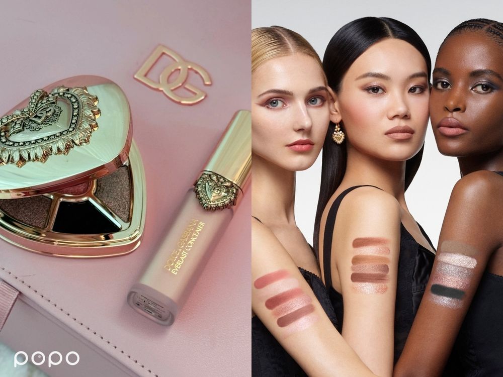 秋冬最夢幻秋冬彩妝降臨！DG美妝「摯愛系列」新品上架，文佳煐最愛梨花香草調新香、提亮遮瑕膏、愛心眼影盤，捧在上就是藝術！-9