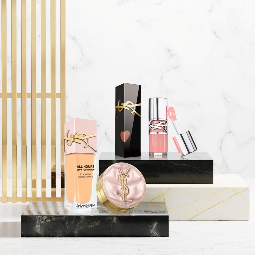 YSL BEAUTY全年最大折扣就是現在！頂級金緻精華油首次入組、磨皮天花板仙人掌水乳，Rosé最愛粉光瓶1+1太划算！-7