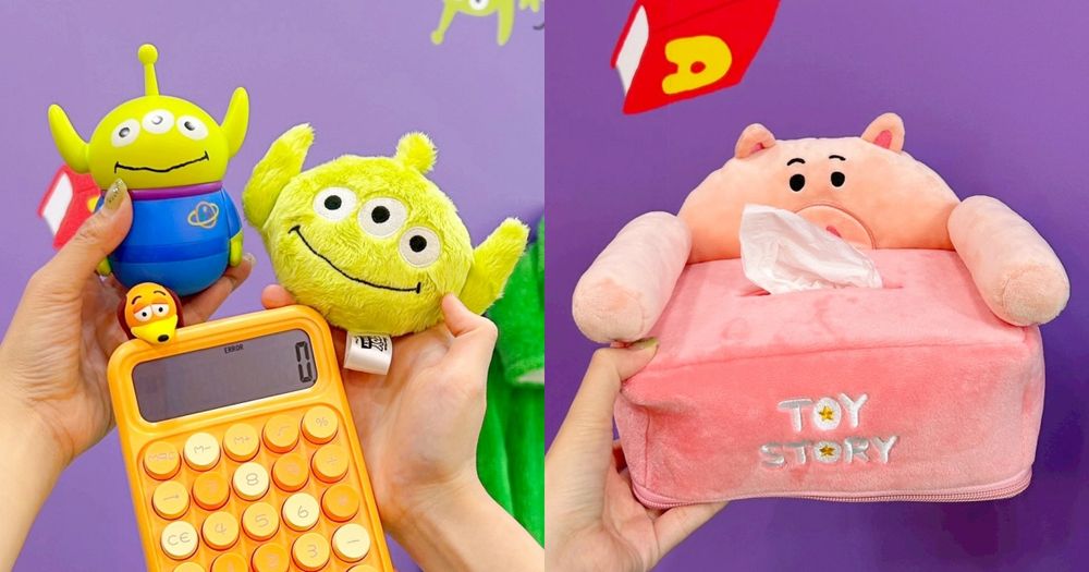 康是美最新加購小物是玩具總動員！Q翻「三眼怪絨毛飲料提袋、火腿豬面紙套」全都想帶回家！-1