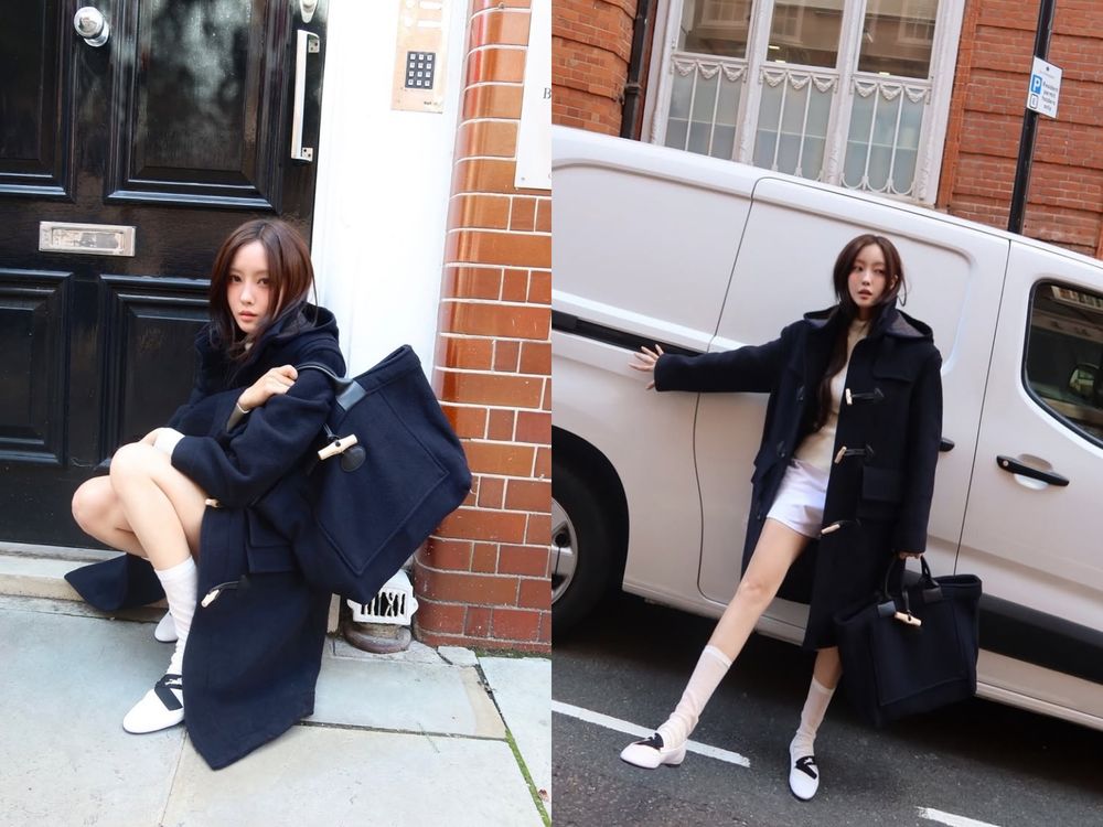 Longchamp下半最強Gloverall聯名開賣！T-ara孝敏托特包要用搶的、仙女鉛筆腿想整套全包！-5