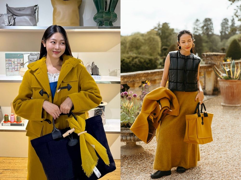 Longchamp下半最強Gloverall聯名開賣！T-ara孝敏托特包要用搶的、仙女鉛筆腿想整套全包！-7