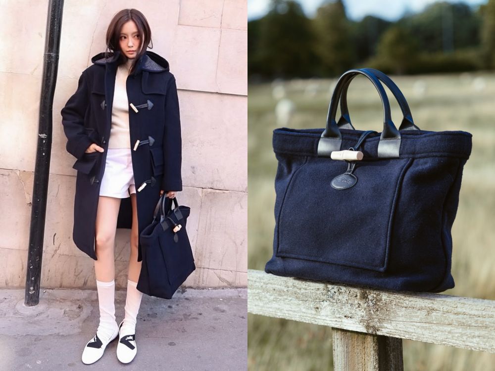 Longchamp下半最強Gloverall聯名開賣！T-ara孝敏托特包要用搶的、仙女鉛筆腿想整套全包！-10