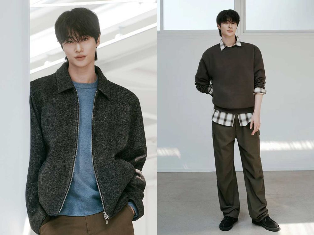 韓國Giordano神顏三連發！「邊佑錫、韓韶禧、盧正義」拍最新廣告！每一套都想跟著收！-3