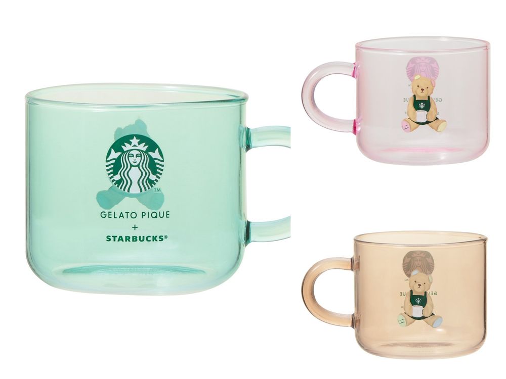日本星巴克跟Gelato Pique聯名了！超Q「小熊伯爵茶星冰樂、店員小熊絨毛面紙盒」這天開賣！-8