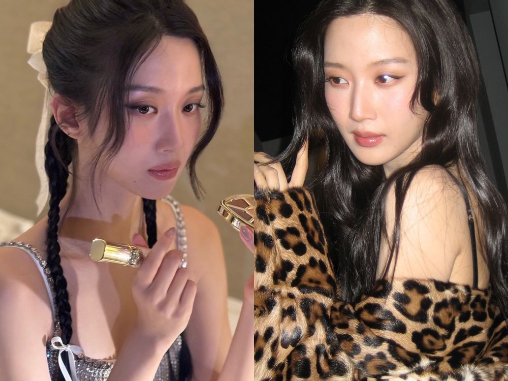 年末派對必學！韓星同款「輕泰千金妝」技巧分析，琥珀光、隱形眼線、義式底妝，NATTY、金所炫都這樣畫！-5