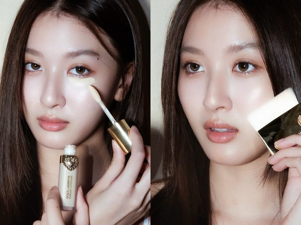 年末派對必學！韓星同款「輕泰千金妝」技巧分析，琥珀光、隱形眼線、義式底妝，NATTY、金所炫都這樣畫！-8