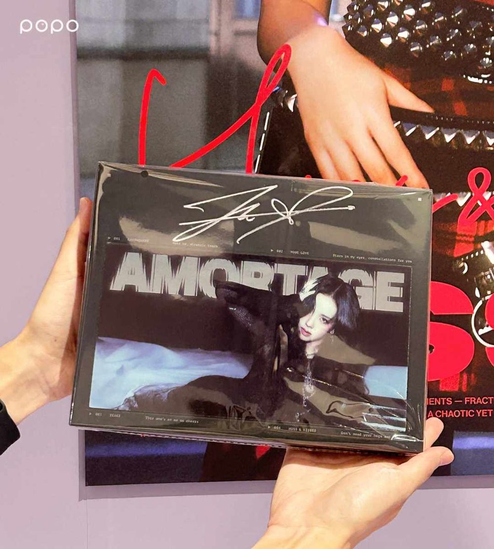 Jisoo AMORTAGE快閃店來台灣了！「限定特典專輯、爆美明信片組」必買周邊價格一次看！-8