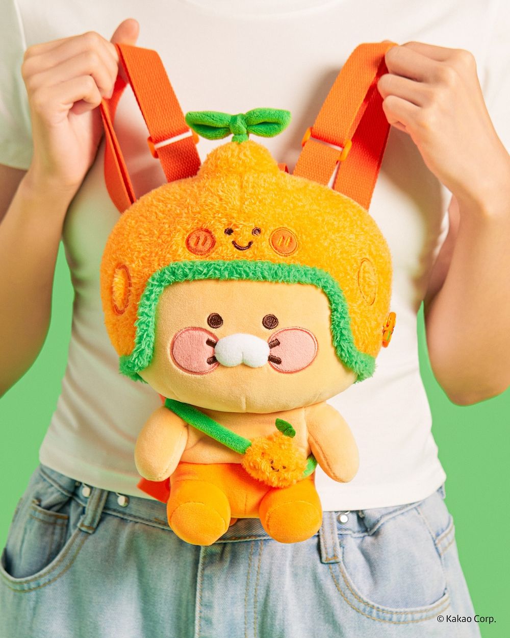 濟州島限定Kakao Friends周邊開賣！超Q「橘子春植化妝包、石頭爺爺春植公仔」全都太欠買！-3