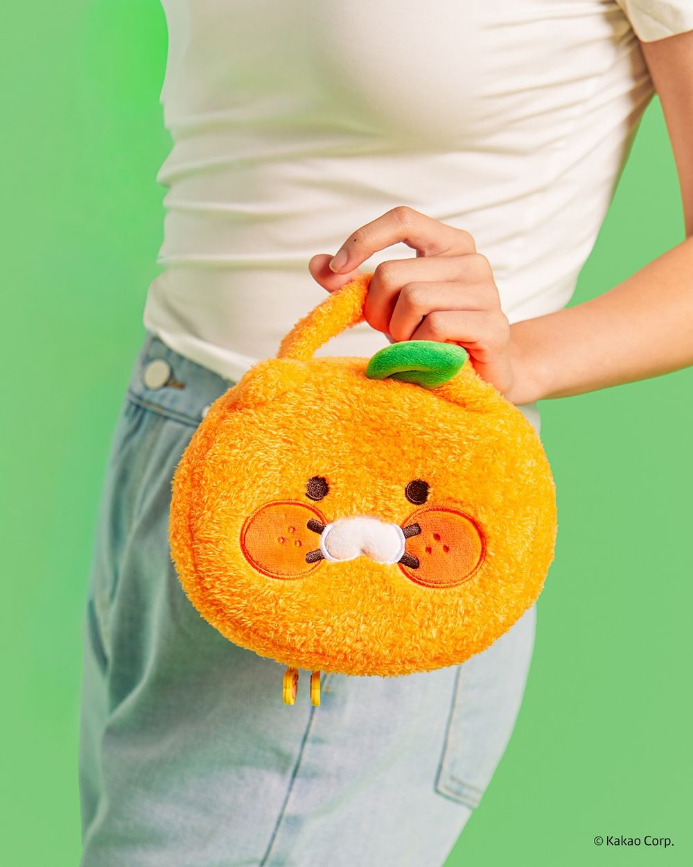 濟州島限定Kakao Friends周邊開賣！超Q「橘子春植化妝包、石頭爺爺春植公仔」全都太欠買！-12