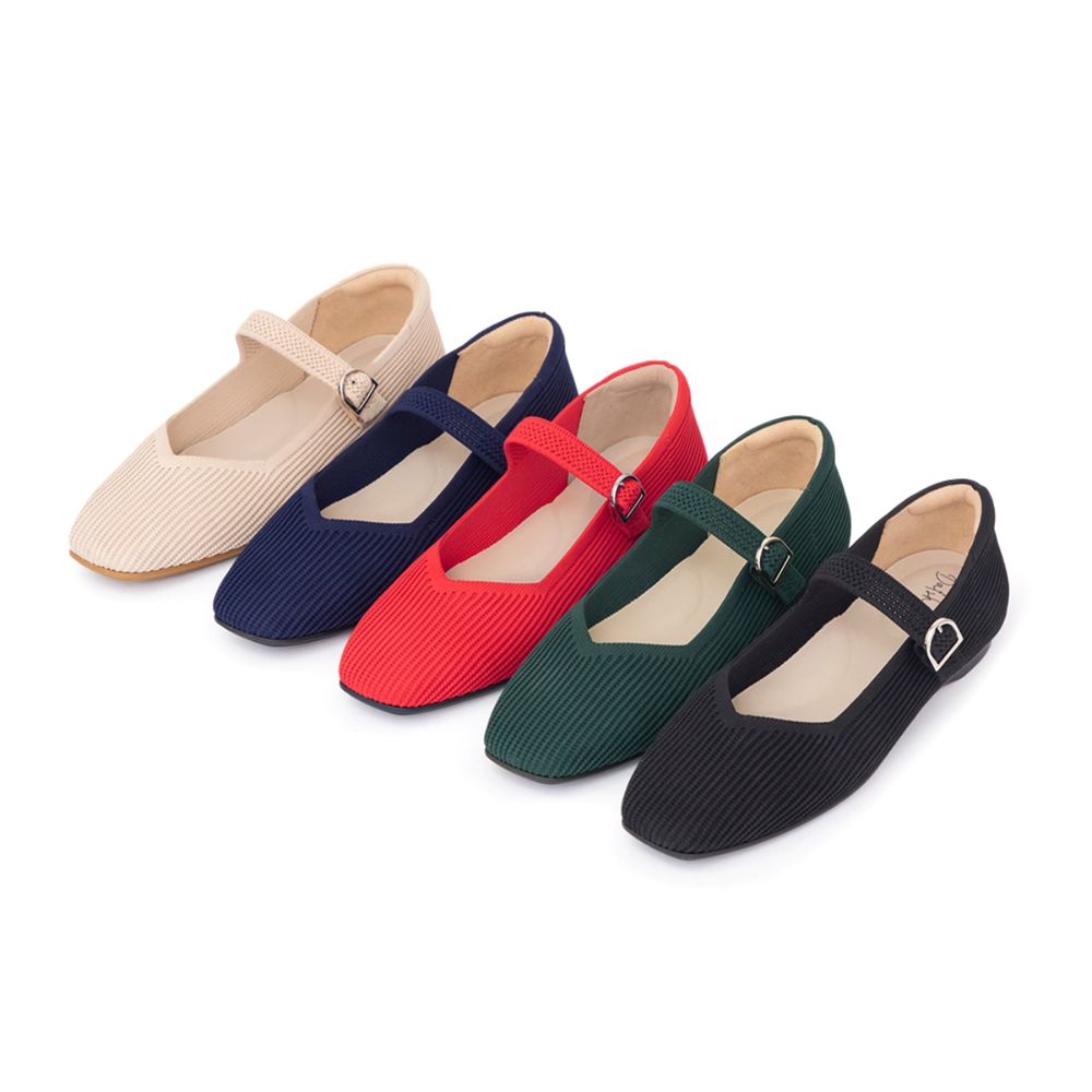 這雙大家都包色買？！D+AF瑪莉珍天花板來了！最新「零感雲織鞋」根本娃娃鞋黑科技！-8