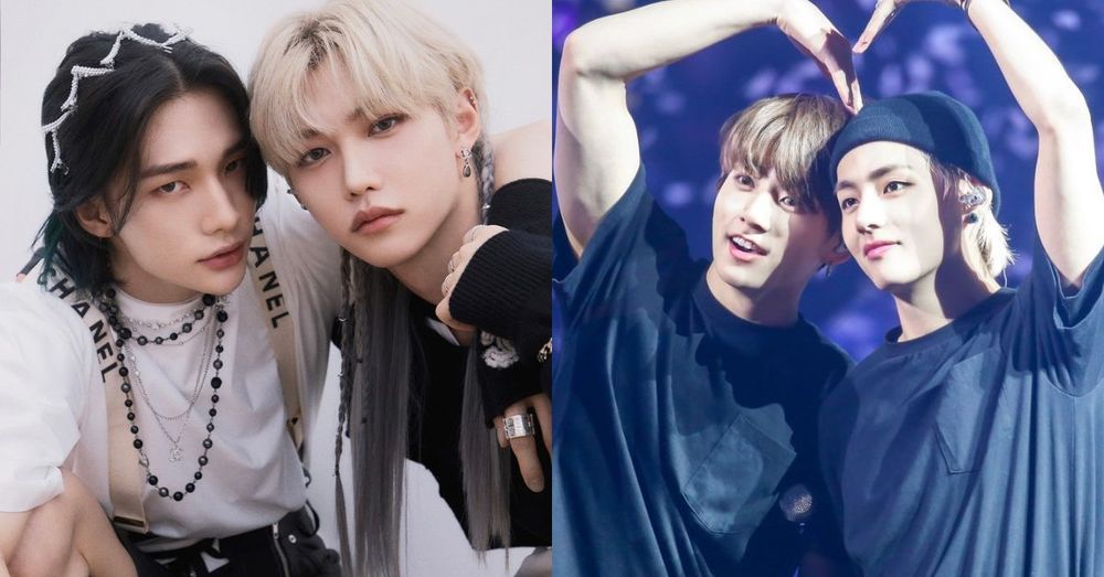 外網票選最受歡迎韓團CP組合TOP6！防彈V&柾國互動笑翻粉絲，鉉辰&Felix顏值天花板！-1