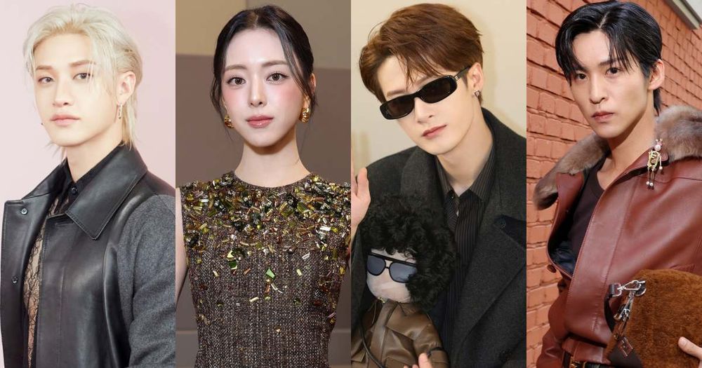 FENDI大秀亮點看不完！方燦「透膚蕾絲」胸肌腹肌一次送上、Yuna首戰美到全場尖叫！-1