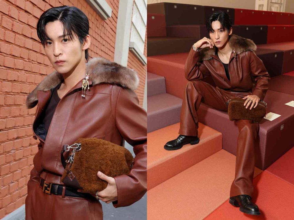 FENDI大秀亮點看不完！方燦「透膚蕾絲」胸肌腹肌一次送上、Yuna首戰美到全場尖叫！-3