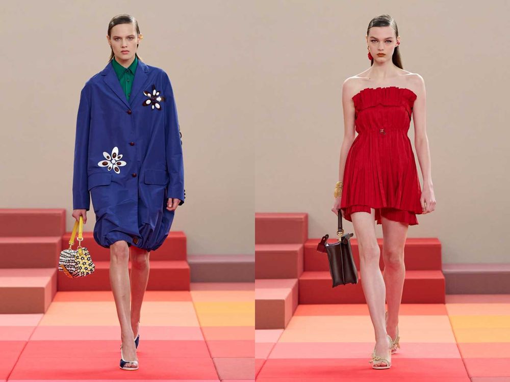 FENDI大秀亮點看不完！方燦「透膚蕾絲」胸肌腹肌一次送上、Yuna首戰美到全場尖叫！-9