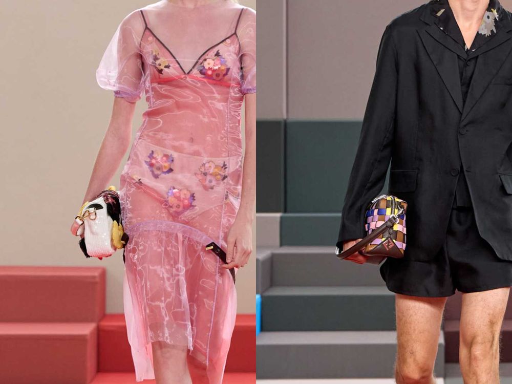 FENDI大秀亮點看不完！方燦「透膚蕾絲」胸肌腹肌一次送上、Yuna首戰美到全場尖叫！-18