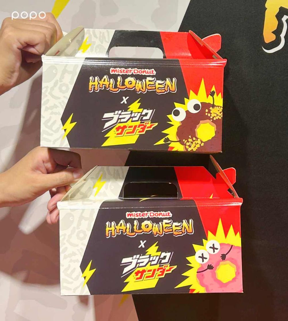 Mister Donut跟雷神巧克力聯名了！日妞超愛「黑雷神巧克力波堤、白雷神歐菲香」台灣就吃得到！-9