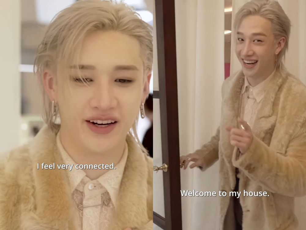 STAY們謝謝FENDI！方燦大秀連穿兩套「蕾絲中空裝」腹肌若隱若現太辣、鼻血都要流下！-6