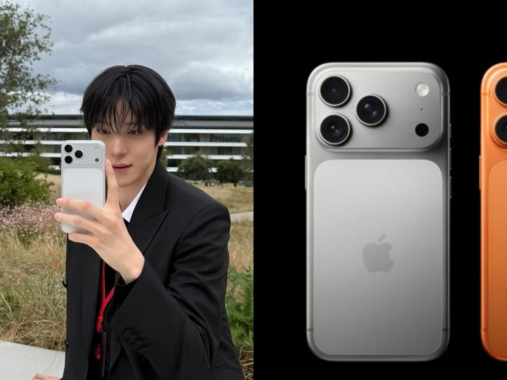 2025韓星愛用同款手機盤點！三星小王子Felix最愛「這台」、ATEEZ潤浩拿iPhone 17 Pro狂曬自拍！-5