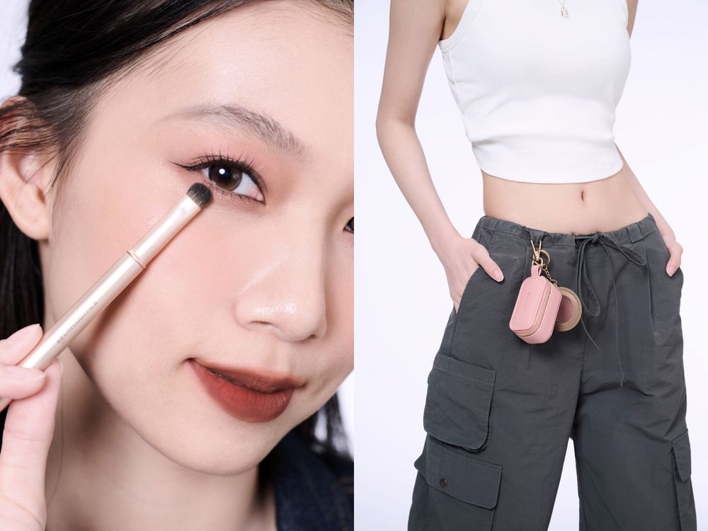 台韓美妝跨界夢幻連動！I’M MEME、林三益打造旅行必備「口袋小方盒＋多功能隨行彩妝刷」，出國旅遊化妝包有這組就夠！-6