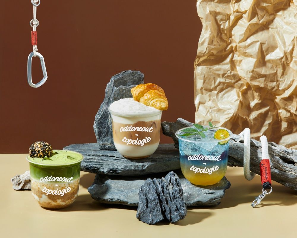 東區人氣手搖飲ODD ONE OUT跟Topologie聯名了！超美「龍洞氣泡飲」三款聯名飲品&周邊一次看！-13