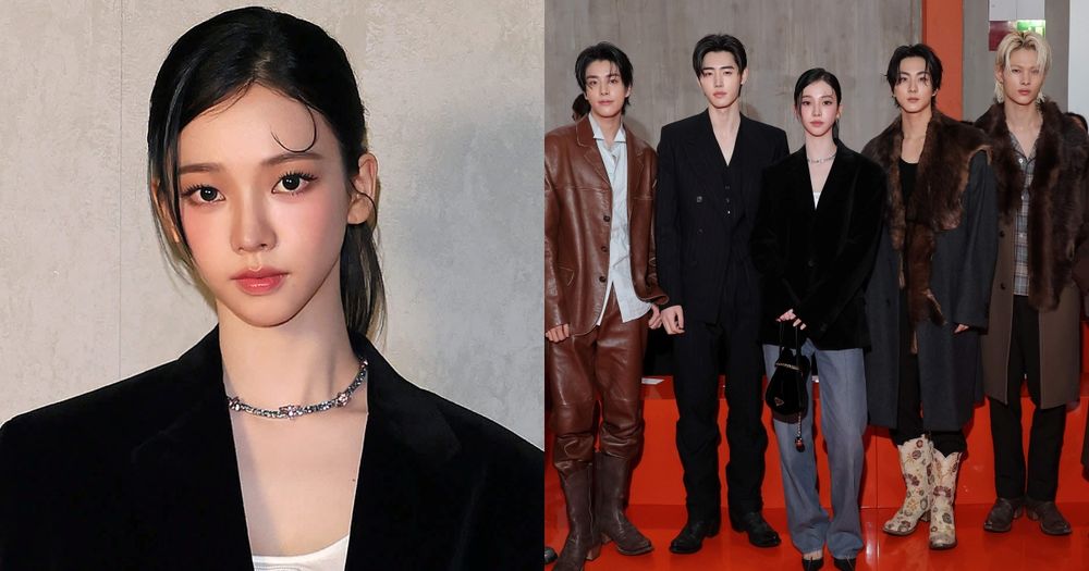 Prada大秀頭排名單依舊狂！卡寶「帥氣女總」大反差、ENHYPEN七少爺大長腿秒殺全場！-1