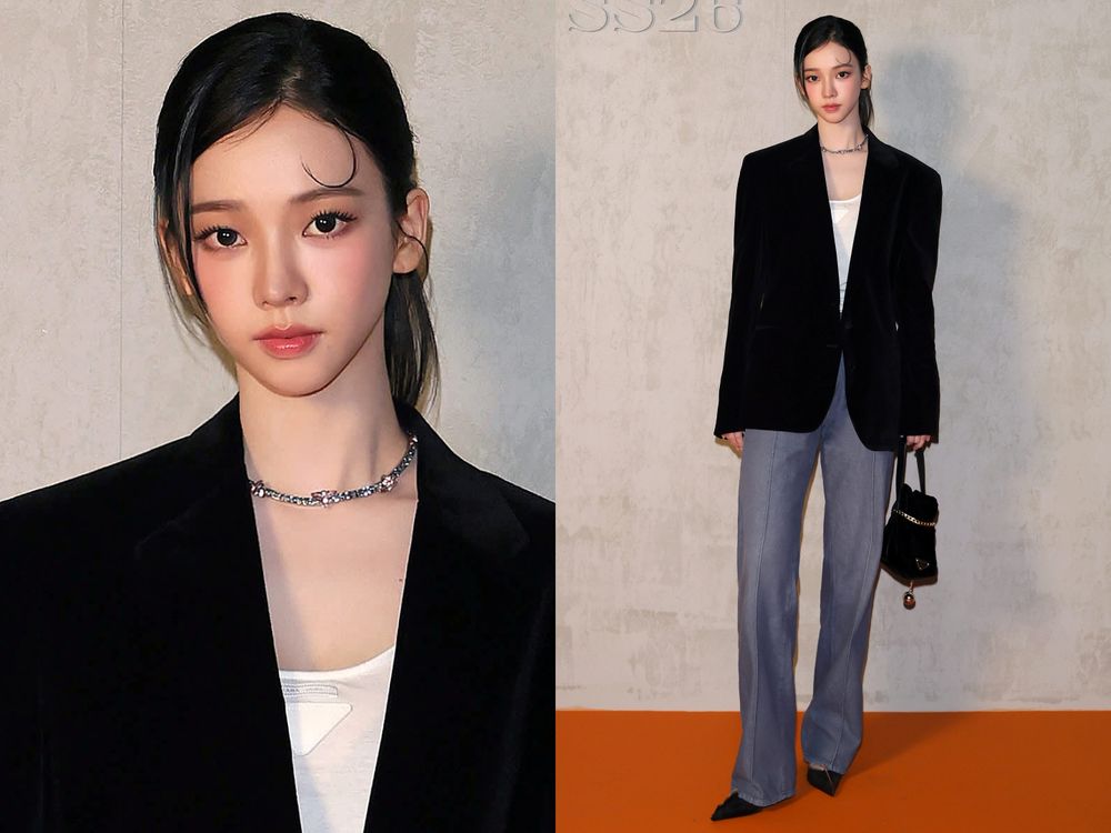 Prada大秀頭排名單依舊狂！卡寶「帥氣女總」大反差、ENHYPEN七少爺大長腿秒殺全場！-2