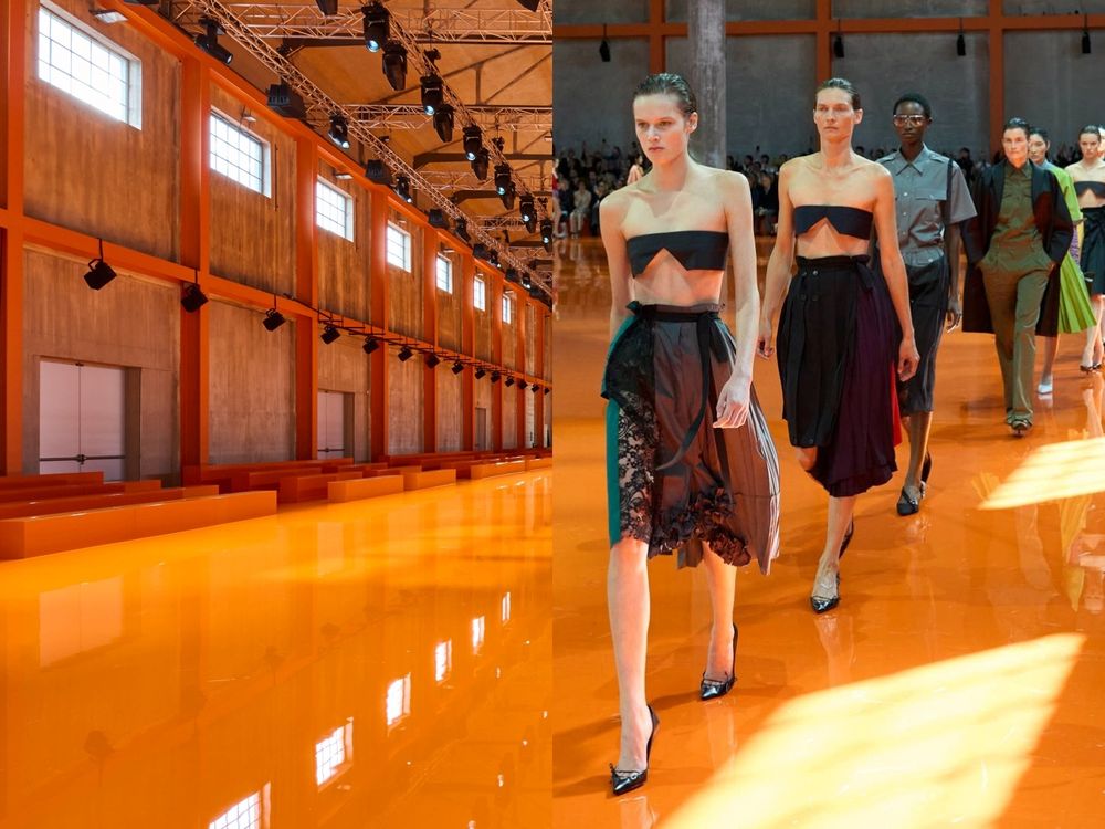 Prada大秀頭排名單依舊狂！卡寶「帥氣女總」大反差、ENHYPEN七少爺大長腿秒殺全場！-7