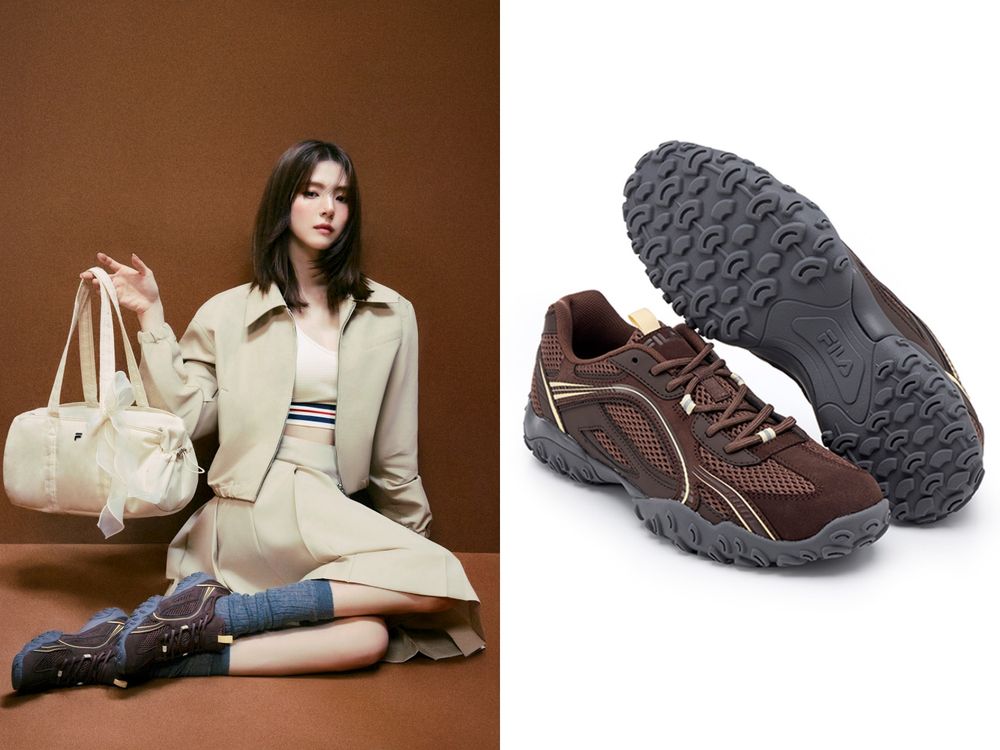 FILA韓國爆款球鞋來了！韓韶禧私下最愛「芭蕾球鞋、運動外套」台灣都買得到了！-4