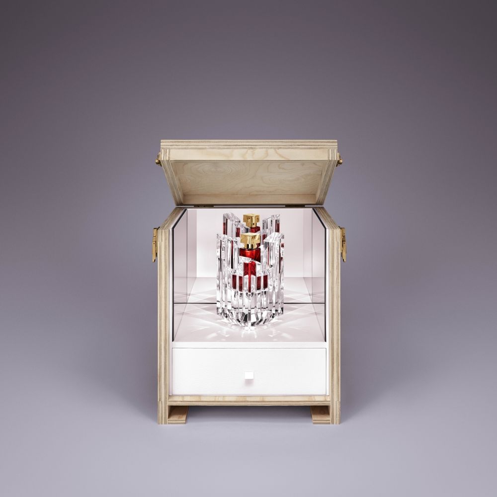 香氛界的頂級藝術品！MFK「540水晶之焰」典藏版，水晶瓶身融合奢華24K金煉紅工藝、加重珍稀龍涎香材，全球限量45瓶！-5