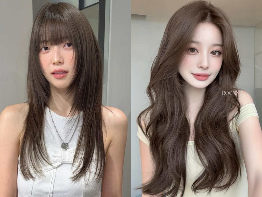 2025早秋韓系髮色推薦！韓妞最愛「顯白染髮色清單」從Karina玫瑰粉茶到溫柔奶棕，染完秋季氛圍感直接拉滿！-2
