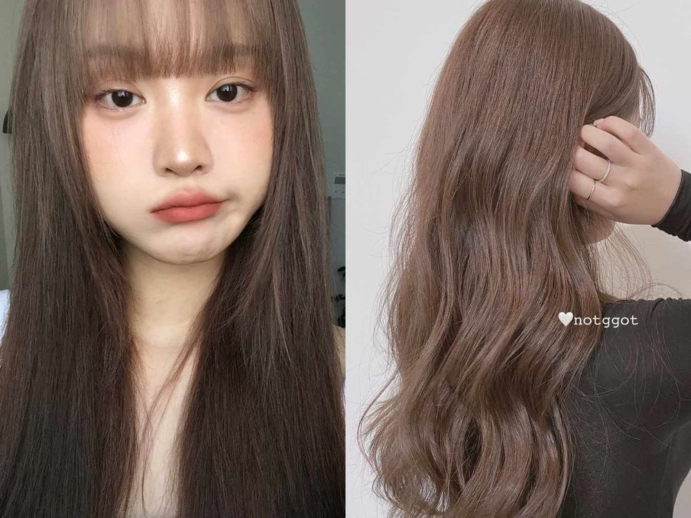 2025早秋韓系髮色推薦！韓妞最愛「顯白染髮色清單」從Karina玫瑰粉茶到溫柔奶棕，染完秋季氛圍感直接拉滿！-7