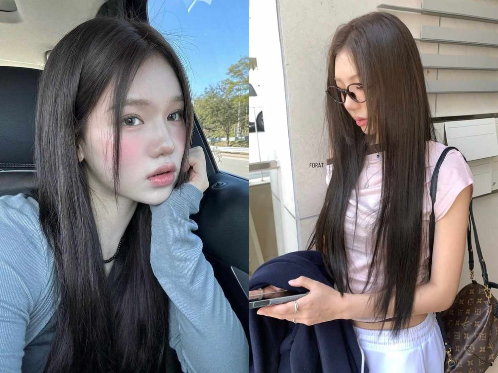 2025早秋韓系髮色推薦！韓妞最愛「顯白染髮色清單」從Karina玫瑰粉茶到溫柔奶棕，染完秋季氛圍感直接拉滿！-12