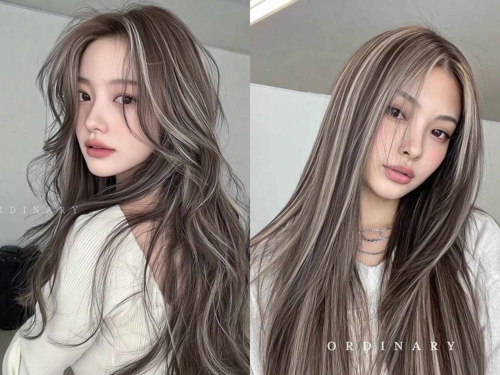 2025早秋韓系髮色推薦！韓妞最愛「顯白染髮色清單」從Karina玫瑰粉茶到溫柔奶棕，染完秋季氛圍感直接拉滿！-15