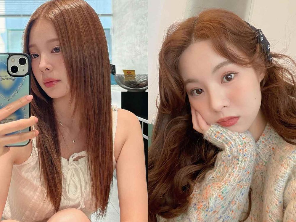 2025早秋韓系髮色推薦！韓妞最愛「顯白染髮色清單」從Karina玫瑰粉茶到溫柔奶棕，染完秋季氛圍感直接拉滿！-18