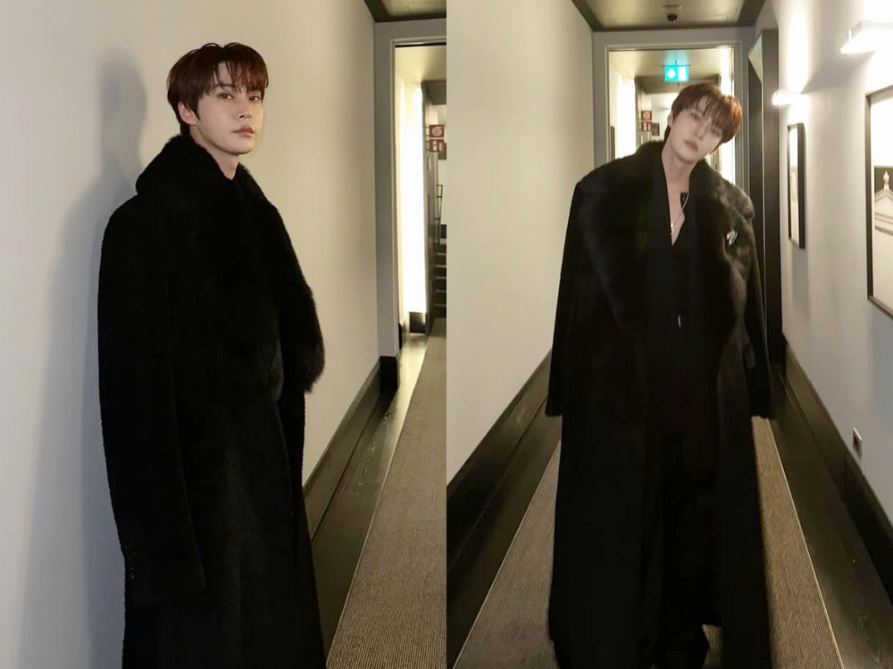 Dolce&Gabbana豪門姊弟合體！文佳煐豹紋＋蕾絲辣翻全網、NCT道英暗夜貴公子降臨大秀！-4