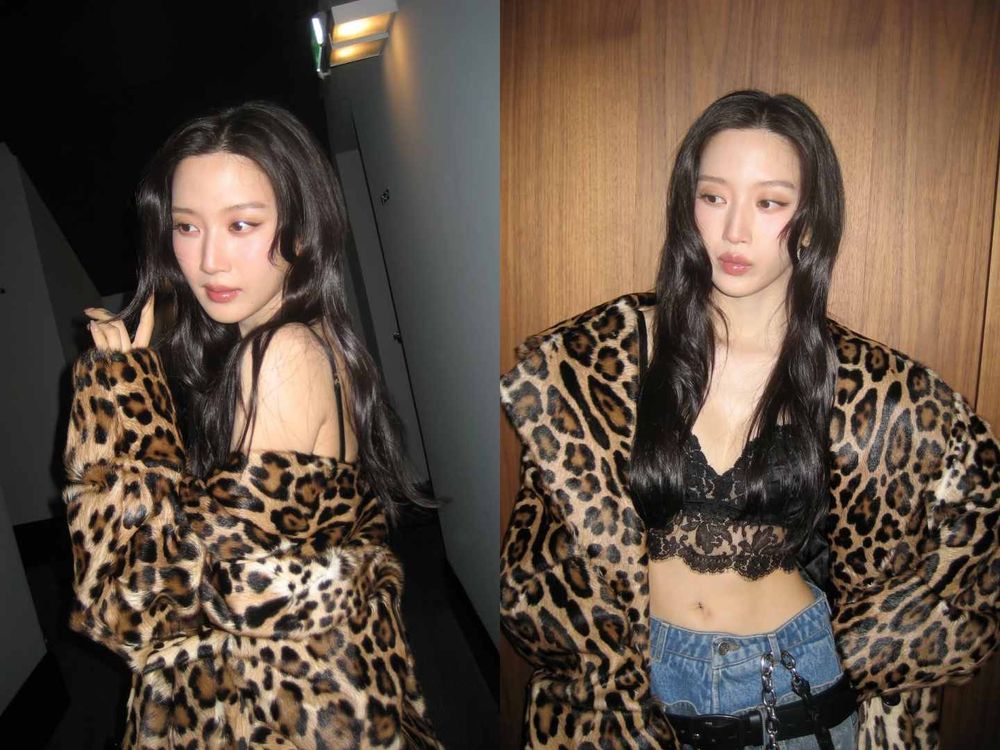 Dolce&Gabbana豪門姊弟合體！文佳煐豹紋＋蕾絲辣翻全網、NCT道英暗夜貴公子降臨大秀！-3