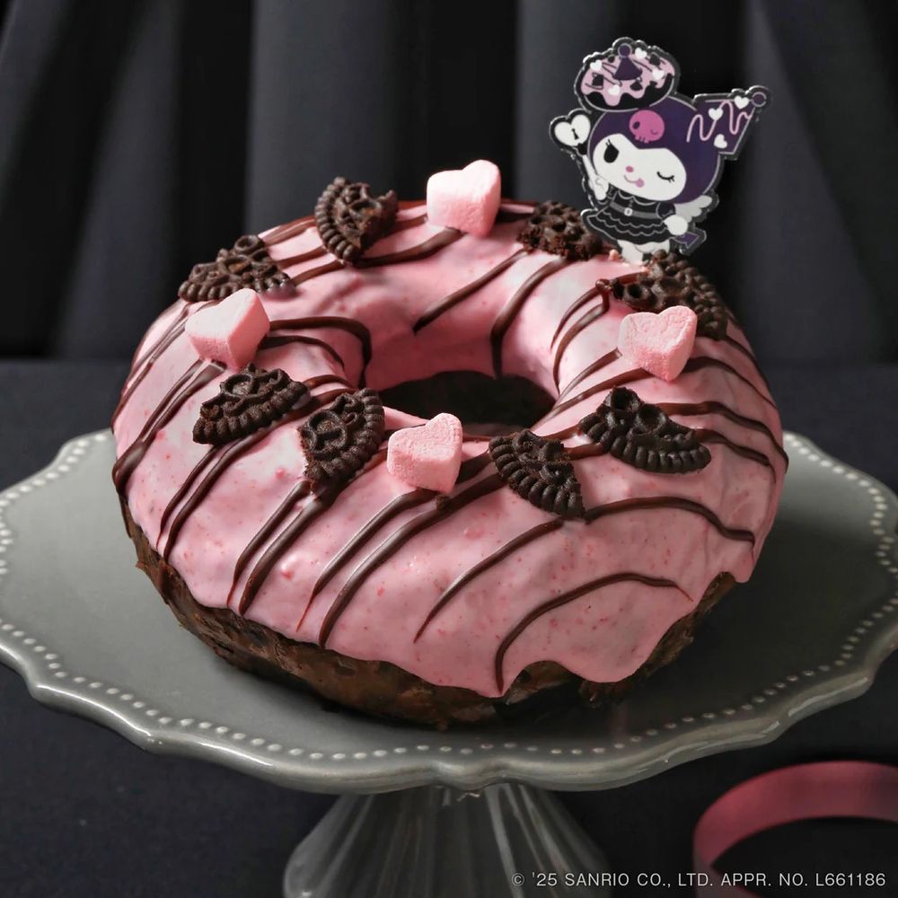 粉絲暴動！日本開賣酷洛米聯名「黑貓巧克力吐司&布朗尼」Q到捨不得吃、還有黑貓酷洛米玩偶要買！-8