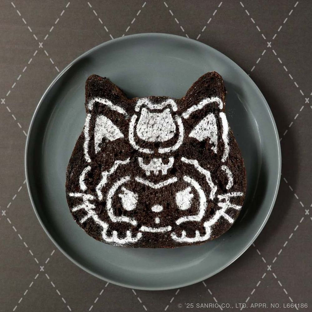 粉絲暴動！日本開賣酷洛米聯名「黑貓巧克力吐司&布朗尼」Q到捨不得吃、還有黑貓酷洛米玩偶要買！-10