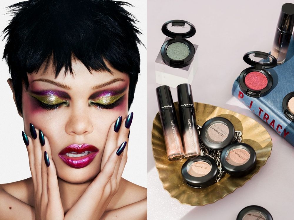 2025秋冬「星空眼影」大勢！MAC全新鑽光星⾠眼影液＋單色眼影新升級，星鑽質地閃到睜不開眼、一抹打造璀璨眼妝！-2