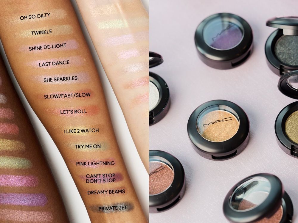 2025秋冬「星空眼影」大勢！MAC全新鑽光星⾠眼影液＋單色眼影新升級，星鑽質地閃到睜不開眼、一抹打造璀璨眼妝！-7