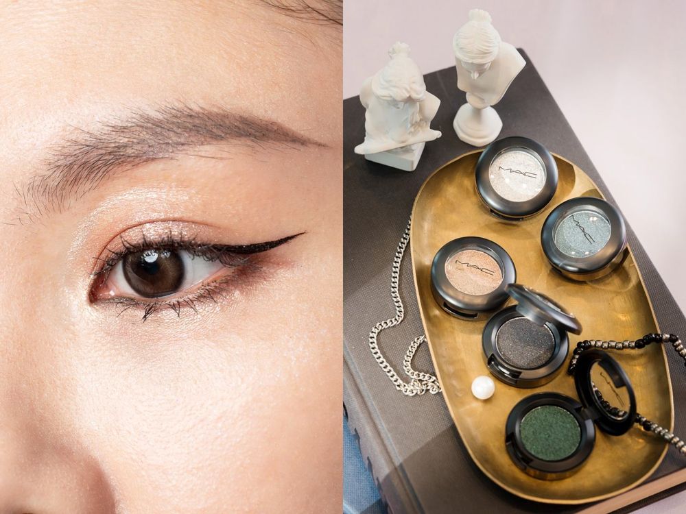 2025秋冬「星空眼影」大勢！MAC全新鑽光星⾠眼影液＋單色眼影新升級，星鑽質地閃到睜不開眼、一抹打造璀璨眼妝！-8