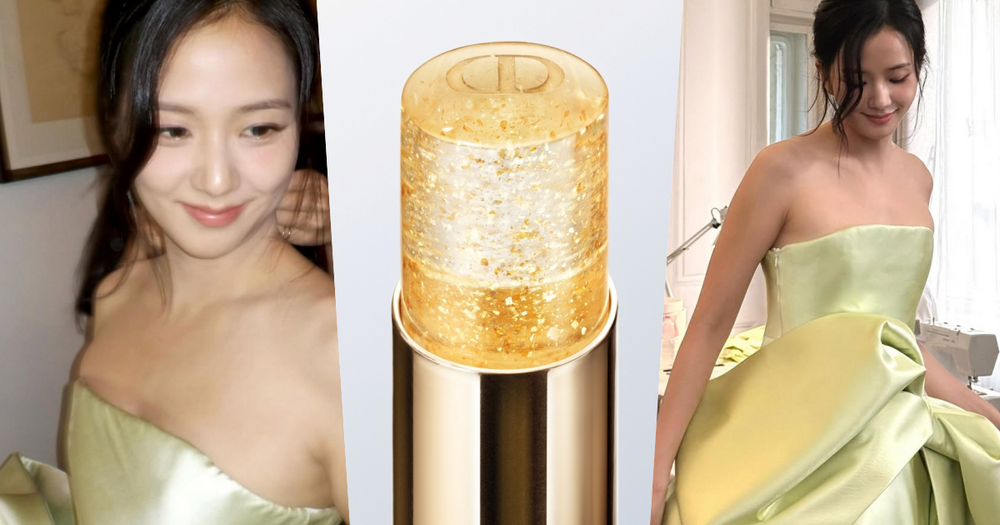 JISOO禮服的最佳配件「J’ADORE無酒精香膏」限量登場！「茉莉蠟」絲滑親膚質地，塗抹鎖骨散發閃耀柔光、馥郁花香！-1