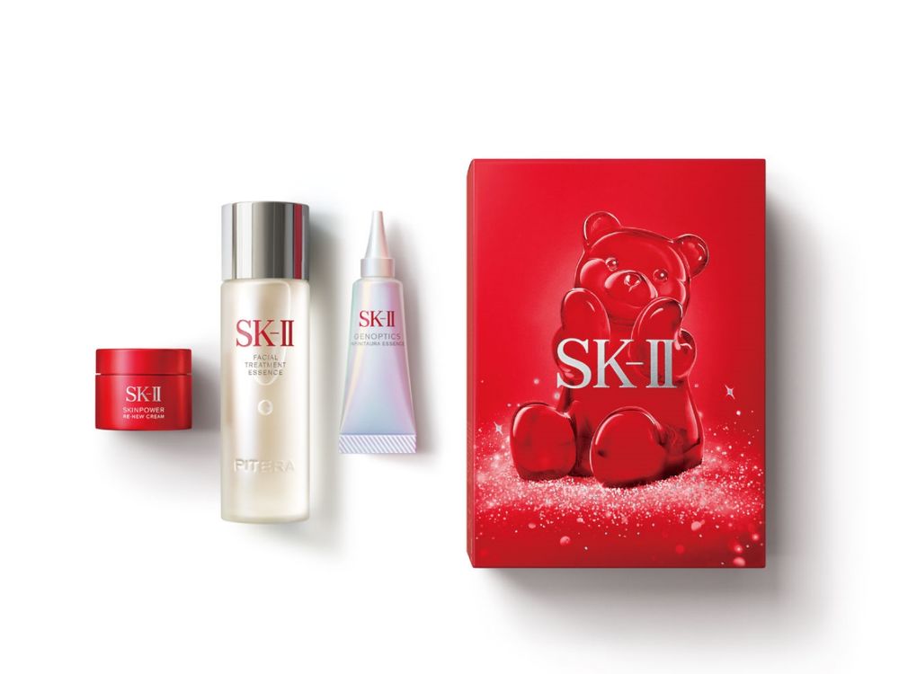 Mina、文佳煐大推神仙水！SK-II 2025週年慶「最夢幻明星限定組」，買青春露送晶透小熊吊飾、必須收藏！-6